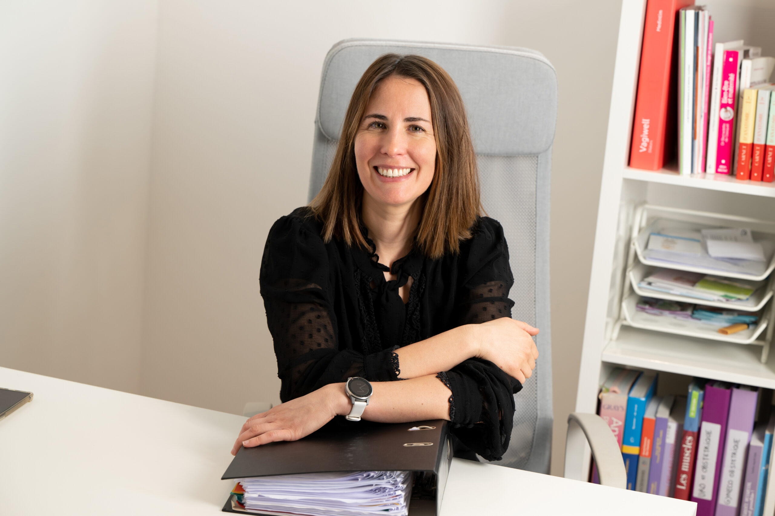 Photo de la kinésithérapeute Justine Lefrancois.