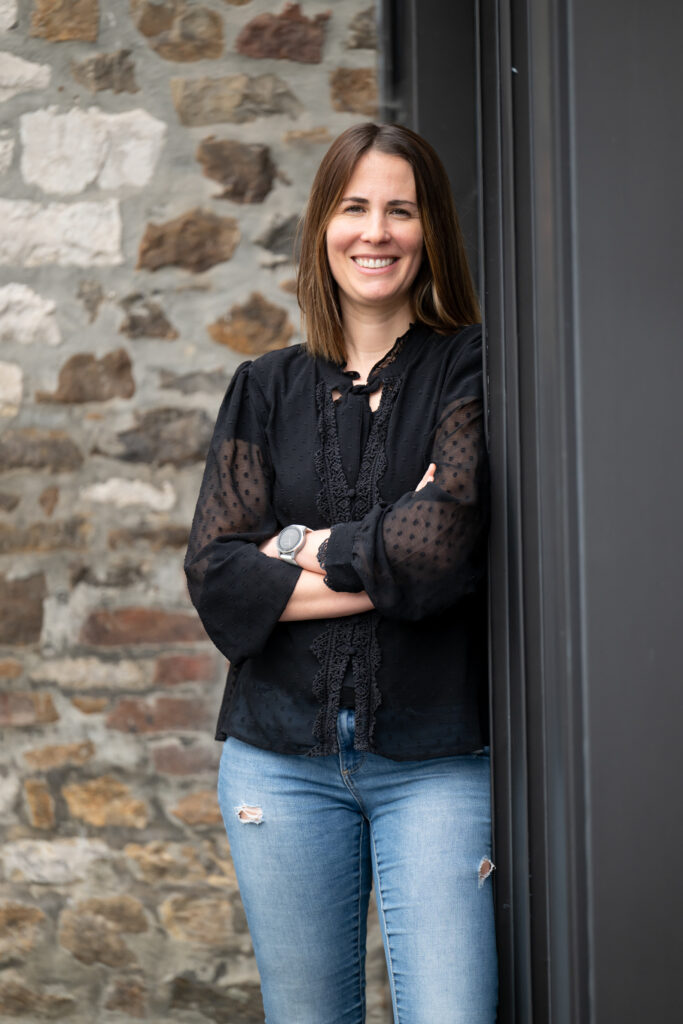 Photo de la kinésithérapeute Justine Lefrancois.